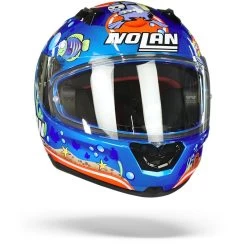 Nolan N60-6 Gemini Replica 51 M. Melandri Aquarium Saphire Blauw Integraalhelm -Nolan-Motorfiets Nolan n60 6 gemini replica 51.35