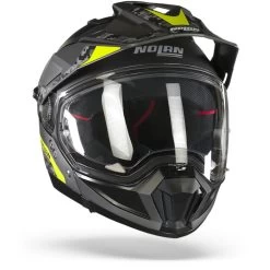 Nolan N70-2 X Torpedo N-Com 43 Mat Lava Grijs Geel Multihelm 11 Nolan N70-2 X Torpedo N-Com 43 Mat Lava Grijs Geel Multihelm -Nolan-Motorfiets Nolan N70 2 X Torpedo N com 43.35