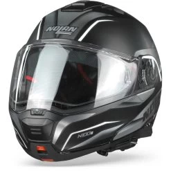 Nolan N100-5 Balteus 41 Flat Zwart Wit Systeemhelm