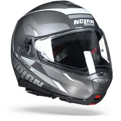 Nolan N100-5 Lumière 038 Grijs Wit Systeemhelm