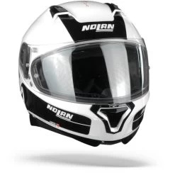 Nolan N87 Plus Distinctive 22 Metaal Wit Zwart Integraalhelm