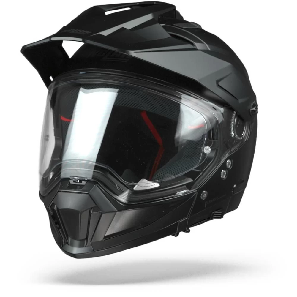 Nolan N70-2 X Classic 10 Flat Zwart Multihelm 2 Nolan N70-2 X Classic 10 Flat Zwart Multihelm - Afbeelding 2
