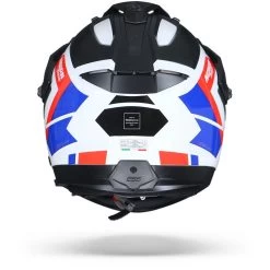 Nolan N70-2 X Grandes Alpes 26 Metal Wit Blauw Rood Multihelm