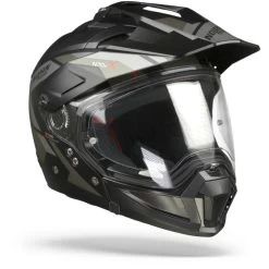 Nolan N70-2 X Grandes Alpes 21 Flat Zwart Grijs Multihelm -Nolan-Motorfiets nolan n70 2 x grandes alpes 21.33 1