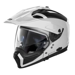 Nolan N70-2 X Classic 5 Metal Wit Multihelm -Nolan-Motorfiets nolan n702x classicncom metalbianco