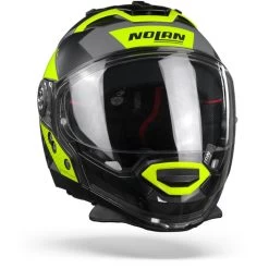 Nolan N70-2 GT Celeres 32 Flat Zwart Geel Zilver Multihelm -Nolan-Motorfiets nolan n70 2gt celeres32 flatblackyellowsilver.35