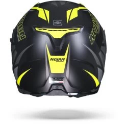 Nolan N87 Originality 070 Zwart Geel Grijs Integraalhelm -Nolan-Motorfiets nolan n87 orginality 070.19 1