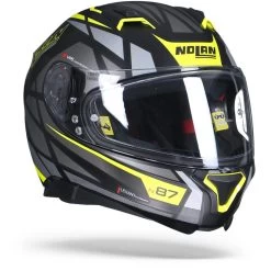 Nolan N87 Originality 070 Zwart Geel Grijs Integraalhelm