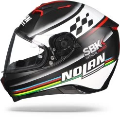 Nolan N87 SBK N-Com 060 Mat Zwart Wit Rood Integraalhelm 7 Nolan N87 SBK N-Com 060 Mat Zwart Wit Rood Integraalhelm -Nolan-Motorfiets nolan n87 sbk n com flatblack.10 1