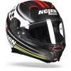 Nolan N87 SBK N-Com 060 Mat Zwart Wit Rood Integraalhelm
