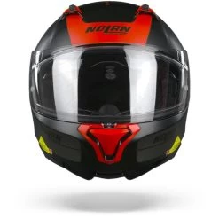 Nolan N87 Plus Distinctive 24 Flat Zwart Rood Integraalhelm -Nolan-Motorfiets nolan n87plus distinctive24 flatblackred.01