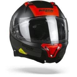 Nolan N87 Plus Distinctive 24 Flat Zwart Rood Integraalhelm