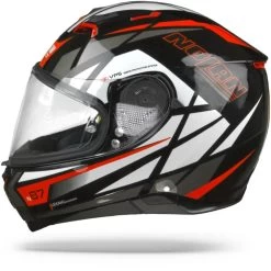 Nolan N87 Originality 065 Zwart Rood Wit Integraalhelm