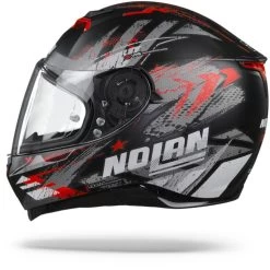 Nolan N87 Carnival 84 Flat Zwart Rood Antraciet Integraalhelm 10 Nolan N87 Carnival 84 Flat Zwart Rood Antraciet Integraalhelm -Nolan-Motorfiets nolann87 carnival84 flatblackred.11