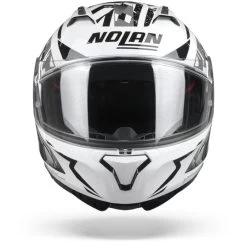 Nolan N87 Venator 93 Metaal Wit Zwart Antraciet Integraalhelm -Nolan-Motorfiets nolann87venator93metalwhite.01