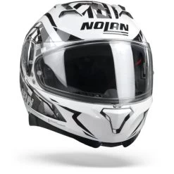Nolan N87 Venator 93 Metaal Wit Zwart Antraciet Integraalhelm