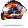 Nolan X-803 RS Ultra Carbon 24 Stoner Carbon Zwart Fluo Rood Blauw Integraalhelm
